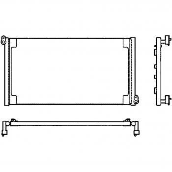 Hella  8FC 351 304-301 condensador