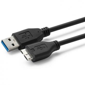 Cable USB 3.0 Microconnect A-B Micro 0,5m M-M