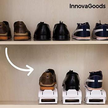 InnovaGoods Organizador de Zapatos Regulable Shoe Rack