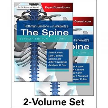 Rothman-Simeone y Herkowitz: La Columna Vertebral, Conjunto de 2 Volúmenes, 7ª Edición, Consulta Experta: Online, Impreso y DVD