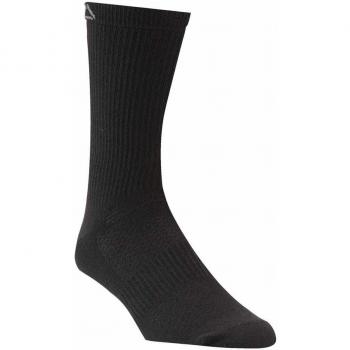 Reebok Lm U Crew 2P Calcetines, Mujer, White/Blanco/Negro, Size 9101