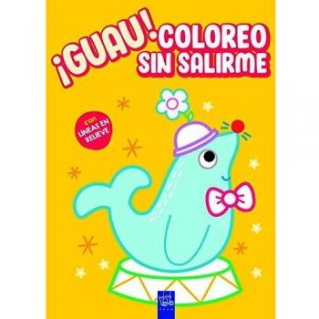 ¡Guau! Coloreo sin salirme. Amarillo