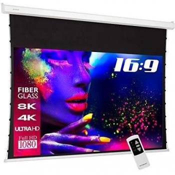 'eSmart Germany Tension Lienzo tatenso High Contrast gris | ancho total 290 cm | Representación superficie 244 x 137 cm