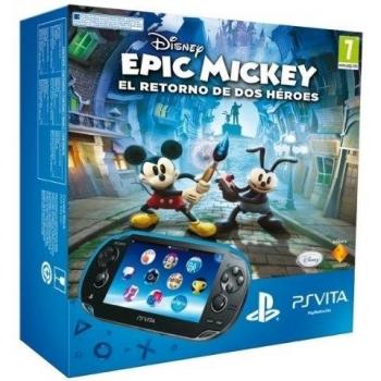 Sony PlayStation Vita - Consola, Wifi + Epic Mickey 2