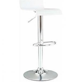 Taburete de bar SURF color blanco Miliboo