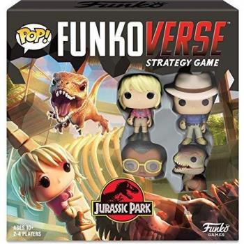 Funkoverse Jurassic Park juego de mesa 24 jugadores Inglés