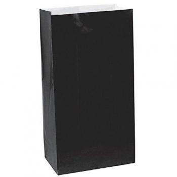 Amscan Bolsas de Papel para Mini, Negro