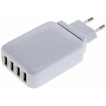 Fuente de alimentación 230 V en 4 x USB 5 V máximo 4,2 A 4200mA