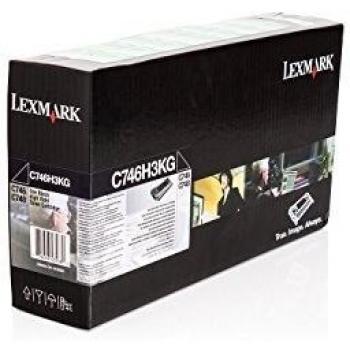 Lexmark C746H3KG - Tóner corporativo, Capacidad 12000 páginas