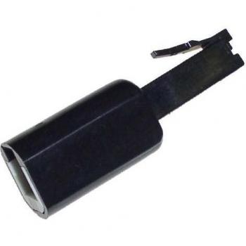 Adaptador E+P T 5 RJ-12 Macho/Femenino Negro - Cable de Red