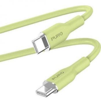 Cable USB-C a USB-C 1,5 m Verde Matcha - USB 3.2 Gen 1