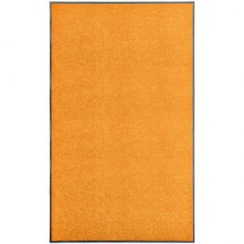 Felpudo Lavable 90x150 cm Alfombra Entrada Pasillo Casa Puerta Color Azul, Cyan, Crema y más / Felpudo Lavable Naranja 90x150 cm Vidaxl Naranja