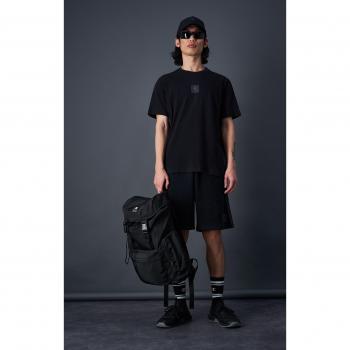 Bermuda Champion Negra Legacy Athleisure Short - Pantalón corto negro para hombre, talla M, estilo athleisure