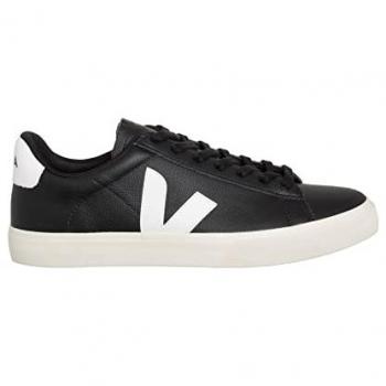 Veja Men's Campo Low Top Sneakers in Black/White