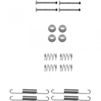 Juego de accesorios para zapatas de freno de estacionamiento HELLA 8DZ 355 201-991 para Hyundai Terracan y Kia Sorento