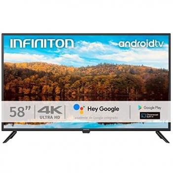 TV LED 55 INFINITON 4K INTV-55 WiFi Smart TV 1800Hz HDR USB HDMI