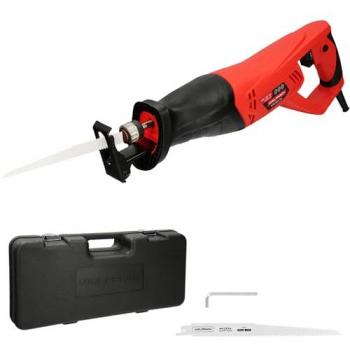 Sierra de Sable 900W con Variador de Velocidad y Cambio Rápido de Hoja - Madera hasta 115 mm / Acero hasta 8 mm
