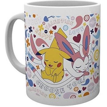 GB eye, Pokemon, Valentine Choose You, Taza