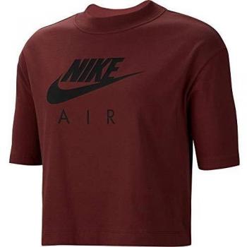 NIKE Air Camiseta de Manga Corta, Mujer, Cedar, XS