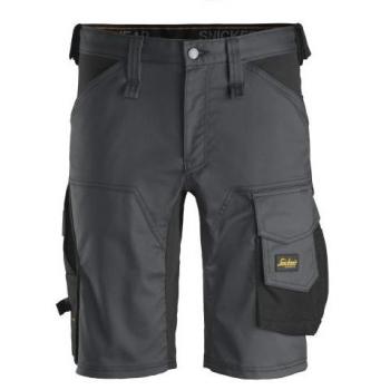 Pantalones cortos de cargo elásticos Slim Fit Snickers Workwear 6143 AllroundWork