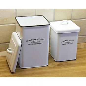ambiente Haus 51210 latas Set 22 cm esmaltada