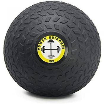 POWER GUIDANCE Slam Ball Balón Medicinal Antideslizante Ideal para los Ejercicios de Functional Fitness - 10kg