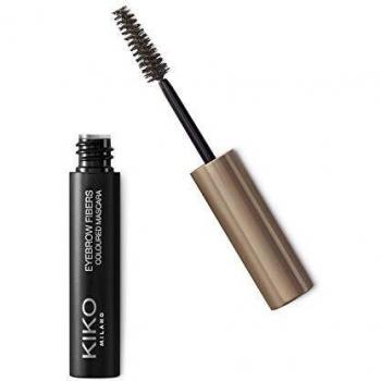 Kiko Milano Eyebrow Fibers Coloured Mascara 01 Light Blondes Máscara de Color para Cejas con Fibras para Peinar y Rellenar las Cejas con Acabado Glossy