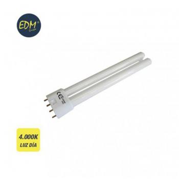 Bombilla bajo consumo micro linx-f 36w 840k luz dia casquillo 2g11 4pin edm