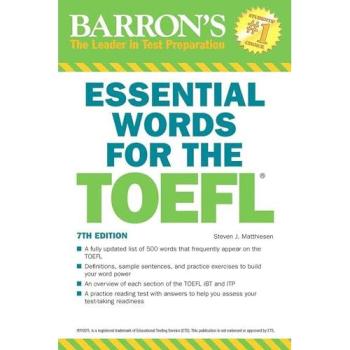 Essential Words for the TOEFL, 7th Edition: Test of English As a Foreign Language