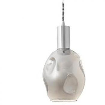 Lámpara Colgante Meteoro 1xe27 Cromo/Fume Regx16 5 Oquedades de Fabrilamp