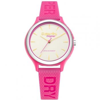 Reloj de Mujer Superdry SYL151P Analógico de Cuarzo con Correa de Silicona (Ø 38 mm)