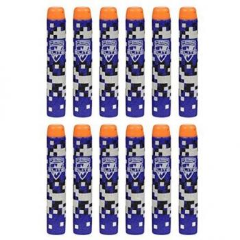 Nerf A2996E24 - Arma de juguete modelo Elite - 12 dardos decorados