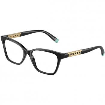 Tiffany & Co. TF2228 8001 Women’s Eyeglasses Black Size 54 (Frame Only) - Blue Light Block Available
