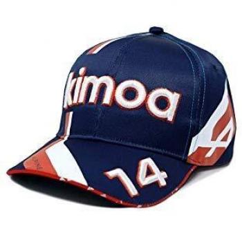 KIMOA - Gorra Curva FA Alpine Cup 2021 SB, Azul Oscuro, Talla Única, Unisex Adulto