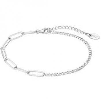 Pulsera de plata para mujer Lotus Silver con cadena eslabón - Modelo LP3266-2/1