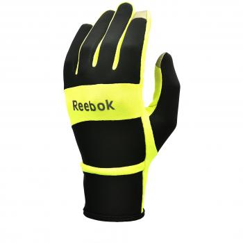 Reebok RRGL-10112YL Guantes de Running Térmicos, Amarillo, S