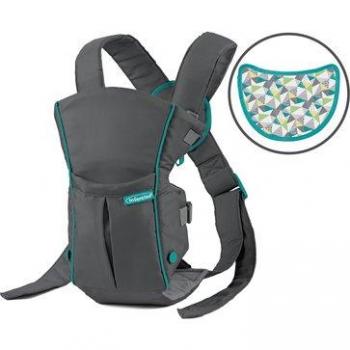 Mochila Portabebé Infantino Swift Classic Gris con Bolsa