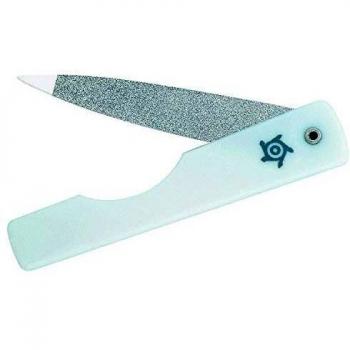 Lima de Uñas Plegable Pfeilring Saphir 11,5 cm Acero Blanco