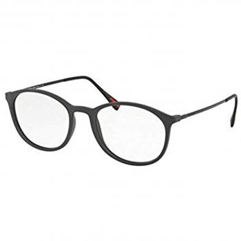 Prada Linea Rossa 0PS 04HV Monturas de gafas, Grey Rubber, 51 para Hombre