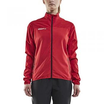 Craft Rush Women's Windbreaker Jacket - Red - Small