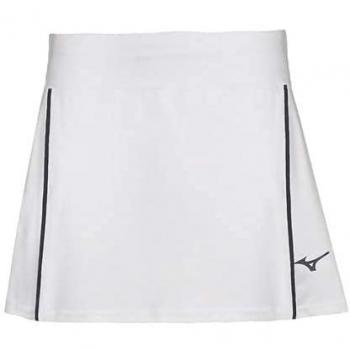 Mizuno Falda Pantalón Hex Rect para Mujeres - Blanco, Azul Oscuro
