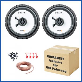 PG Audio Kit de instalación de altavoz para Alfa Romeo 145, 146, 164 Super, 166, puerta delantera