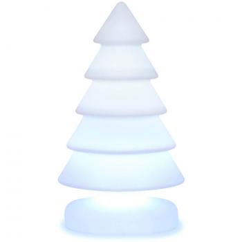 Árbol de Navidad Decorativo Luz LED Exterior Snowy 100 cm (38x58x99 cm)