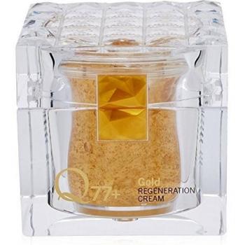 Q77+ GOLD REGENERATION CREAM - CREMA HIDRATANTE FACIAL - Efecto Antiage - Crema Reafirmante Antiarrugas - Tratamiento Facial Antienvejecimiento - Con Ácido Hialurónico. Oro y Extractos de Algas -250ml