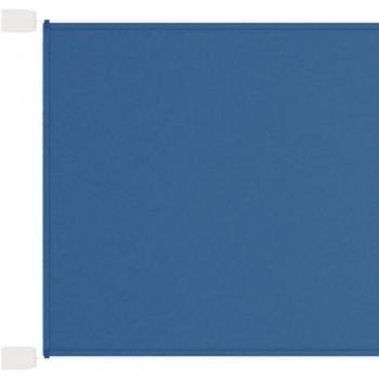 Toldo vertical de tela Oxford azul 100x1200 cm