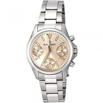 Reloj Cronógrafo Radiant para Unisex Adultos de Cuarzo con Correa en Acero Inoxidable RA385703A (36mm)