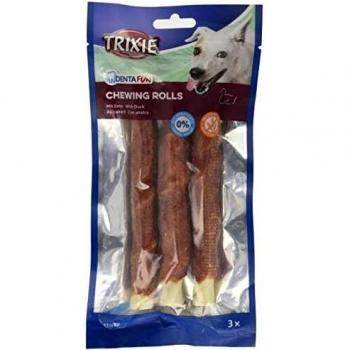 Trixie Tiras Masticables Denta Fun Pato 140 Gr
