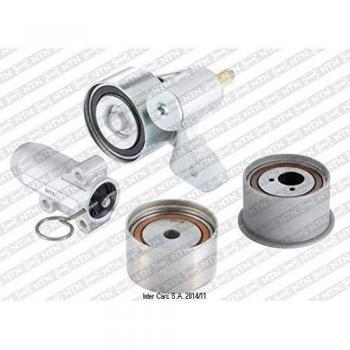 Kit de poleas SNR con correa de distribución KD457.69, incluye polea de inversión y guía, diseñado para sistemas de distribución automotriz