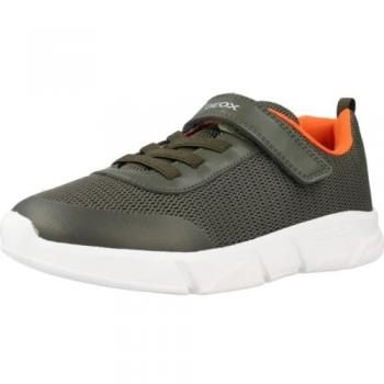 Zapatillas Geox J Aril B para Niño, Color Verde Oscuro, Talla 30 EU