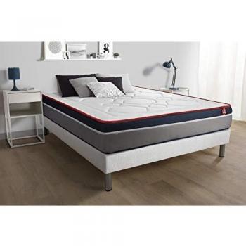 Colchón Vitalit de Espuma Viscoelástica 140x190 cm con Resortes Ensacados - 26 cm de Altura - Firme - 7 Zonas de Confort